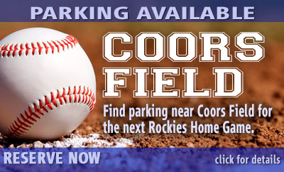 Entrance to Coors Field Parking