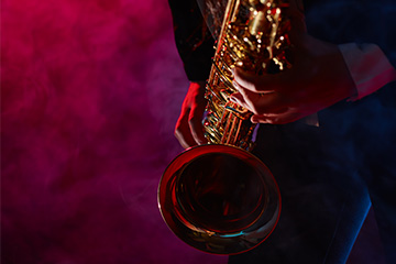 Entrance to Parking for the Detroit Jazz Fest