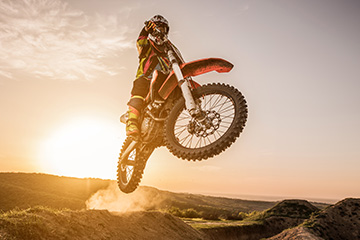 Entrance to X Games Parking