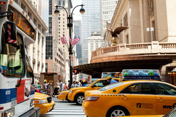 Entrance to Murray Hill Parking