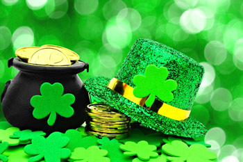 Entrance to St Patricks Day Parade Parking