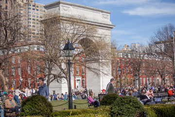 Entrance to Greenwich Village